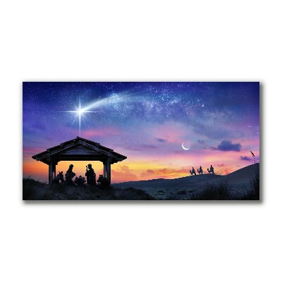 Canvas print Stable Christmas Jesus