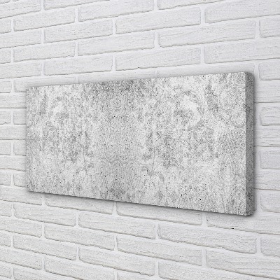 Canvas print Concrete block pattern