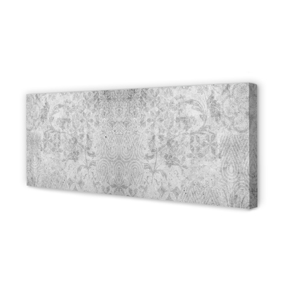 Canvas print Concrete block pattern