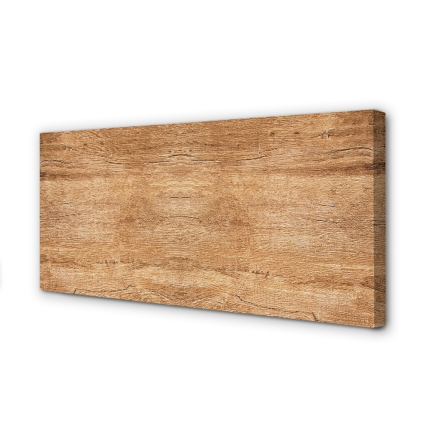 Canvas print Nodes of the wood grain