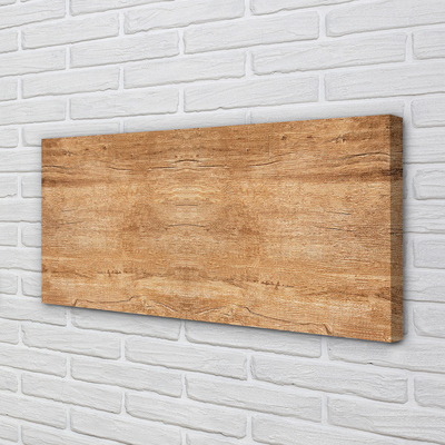 Canvas print Nodes of the wood grain