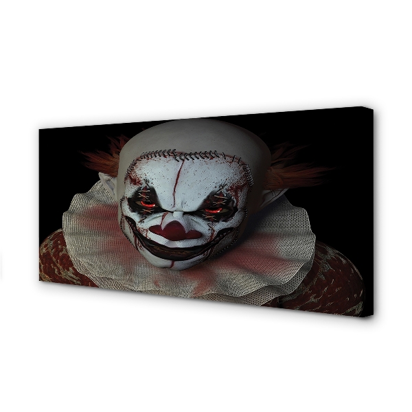 Canvas print The scary clown