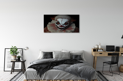 Canvas print The scary clown