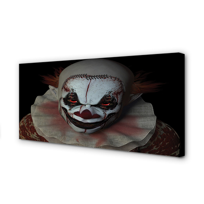 Canvas print The scary clown