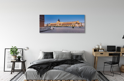 Canvas print Sunset hotel krakow