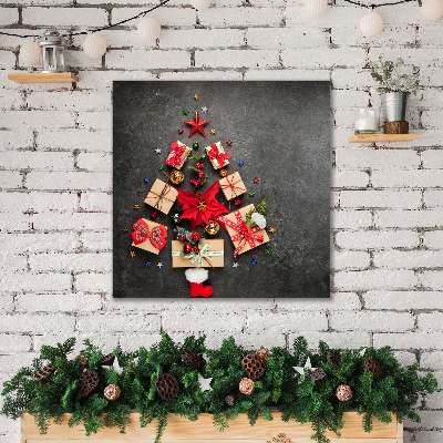 Canvas print Abstraction Christmas Gifts