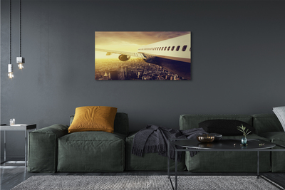 Canvas print West of the city air