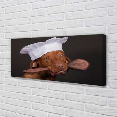 Canvas print Dog head