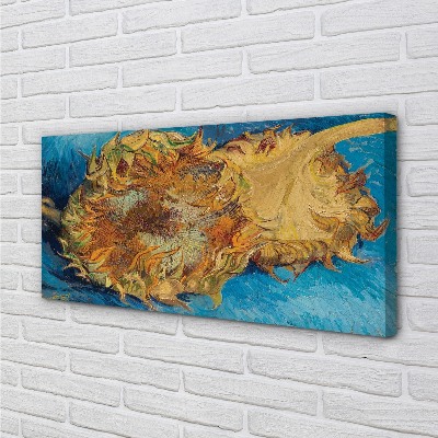 Canvas print Art sunflowers