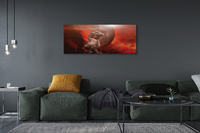 Canvas print Fire dragon