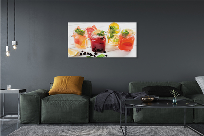 Canvas print Cocktails citrus