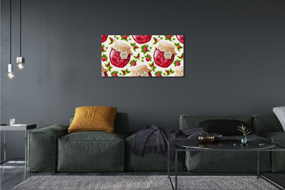 Canvas print Raspberry jam