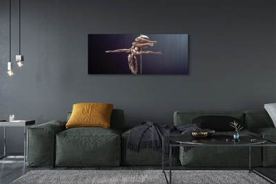 Canvas print Woman dancing tube