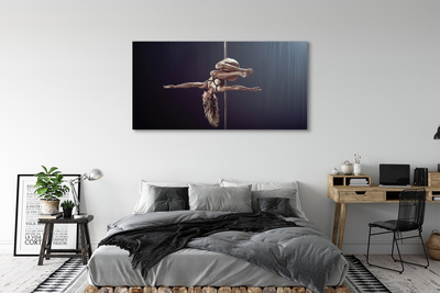 Canvas print Woman dancing tube