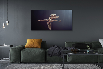 Canvas print Woman dancing tube