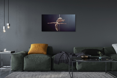 Canvas print Woman dancing tube