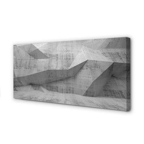 Canvas print Abstract stone concrete