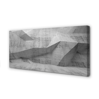 Canvas print Abstract stone concrete