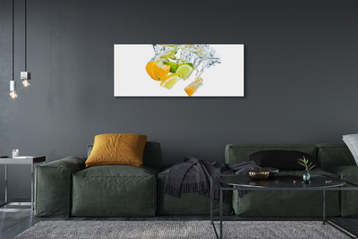 Canvas print Citrus water