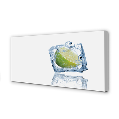 Canvas print Lime ice