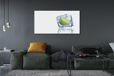 Canvas print Lime ice
