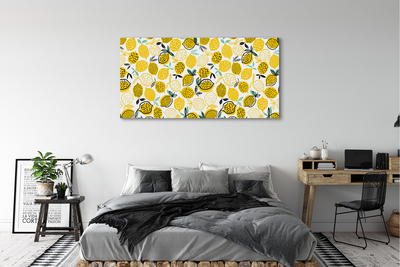 Canvas print Lemons