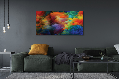 Canvas print 3d colorful fractals