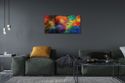 Canvas print 3d colorful fractals
