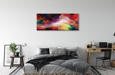 Canvas print Fractal abstract wave