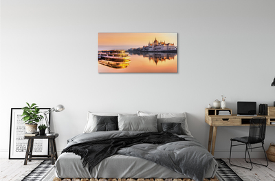 Canvas print West sea ship