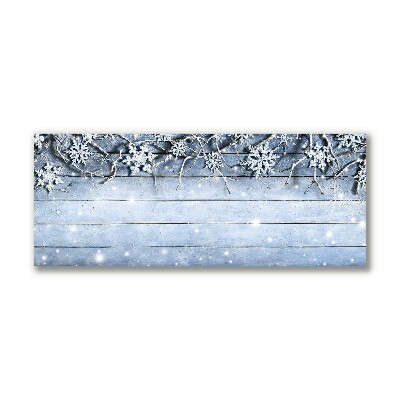 Canvas print Holy Snowflakes Winter Frost