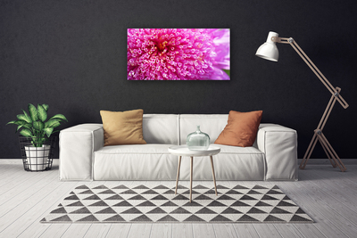 Canvas print Flower floral pink