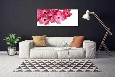 Canvas print Flowers floral pink white