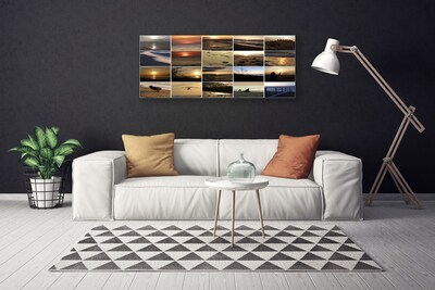 Canvas print Sea landscape multi