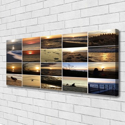 Canvas print Sea landscape multi