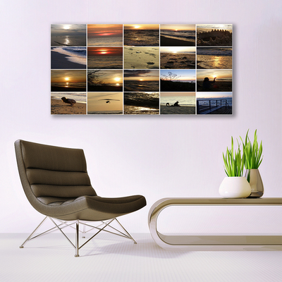 Canvas print Sea landscape multi