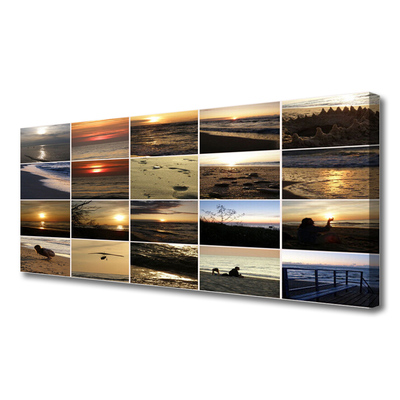 Canvas print Sea landscape multi