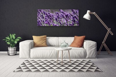 Canvas print Flowers floral purple