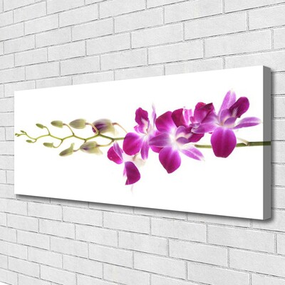 Canvas print Flowers floral red