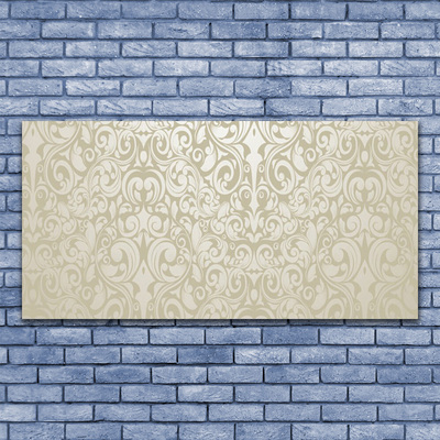 Canvas print Abstract art white