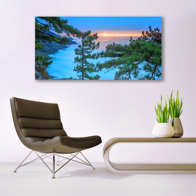 Canvas print Trees nature green