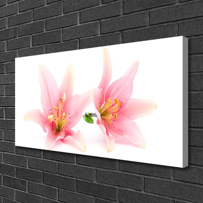 Canvas print Flowers floral pink