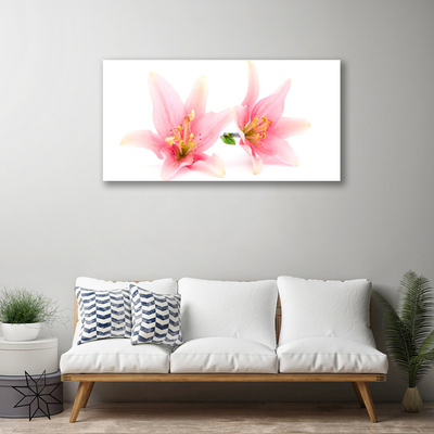 Canvas print Flowers floral pink