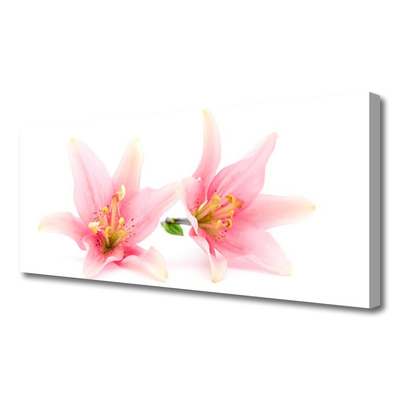 Canvas print Flowers floral pink