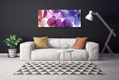 Canvas print Flowers floral pink purple