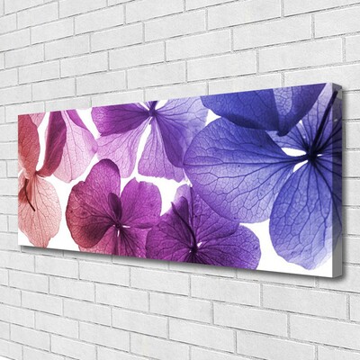 Canvas print Flowers floral pink purple