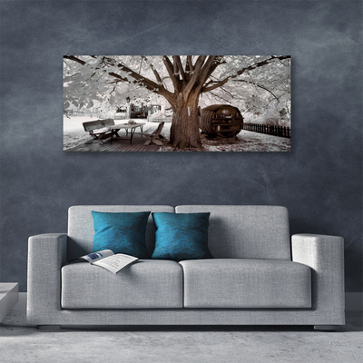 Canvas print Tree nature brown