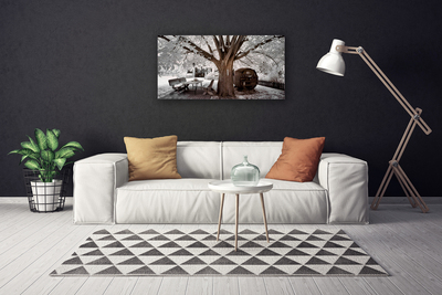 Canvas print Tree nature brown