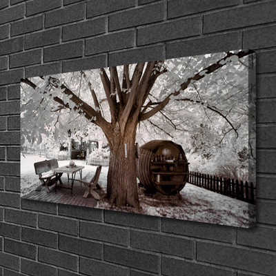 Canvas print Tree nature brown