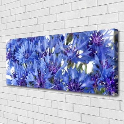 Canvas Wall art Flowers floral purple